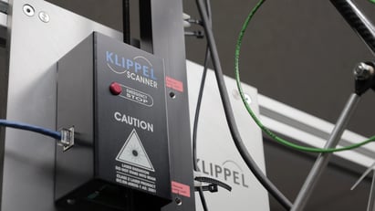 Klippel laser scanner