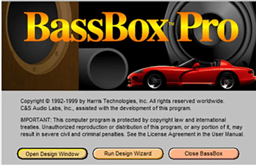 BassBox Pro main screen