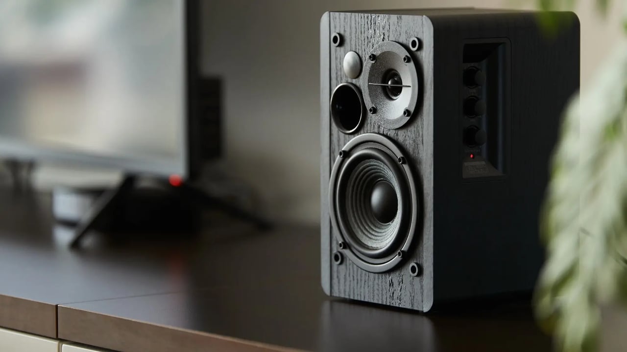 Loudspeakers being prepared for shipping