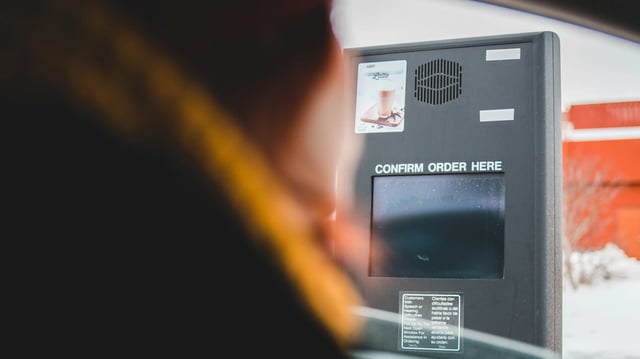 drive-thru loudspeaker