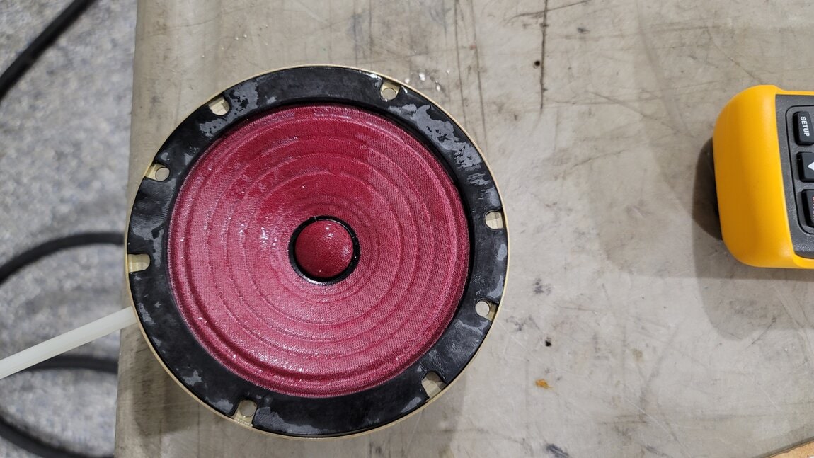 Loudspeakers being prepared for shipping