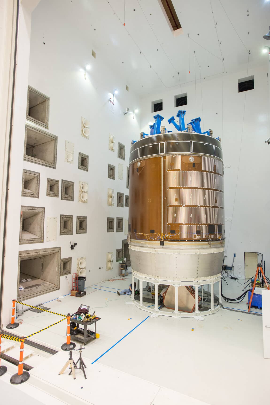 Acoustic testing for Orion spacecraft
